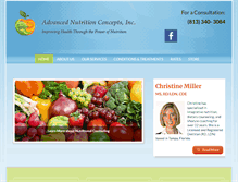 Tablet Screenshot of justnutrients.com